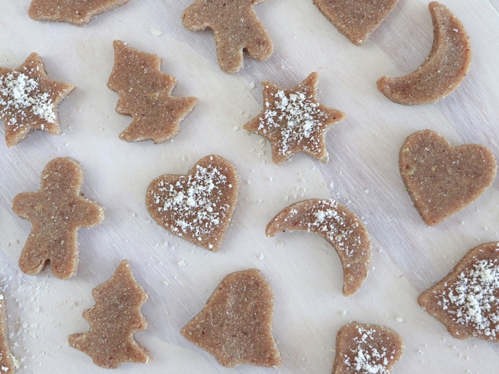 einfache Weihnachtsplätzchen