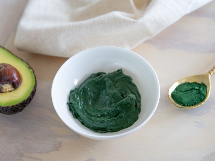 Spirulina Maske